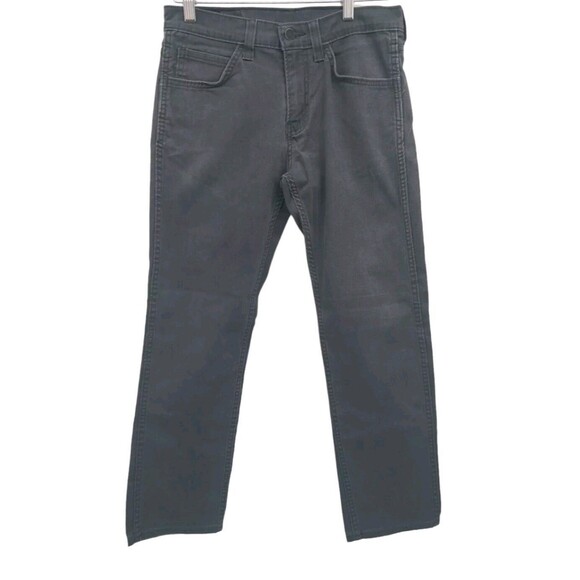 Levi's 511 Mens Junior Jeans Skinny Straight Leg Black Wash Grey Stretch 30x30 - Picture 4 of 13